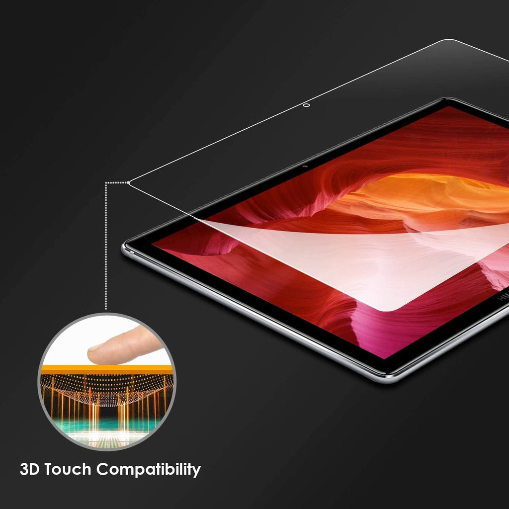 Square Terminal Screen Protector（Model：B07NPNNQLN）, Tempered Glass [ Scratch-Resistant ] [ Touch Sensitive ] [ Easy Install ] 9H Hardness HD Clear Screen Protector for Square Terminal