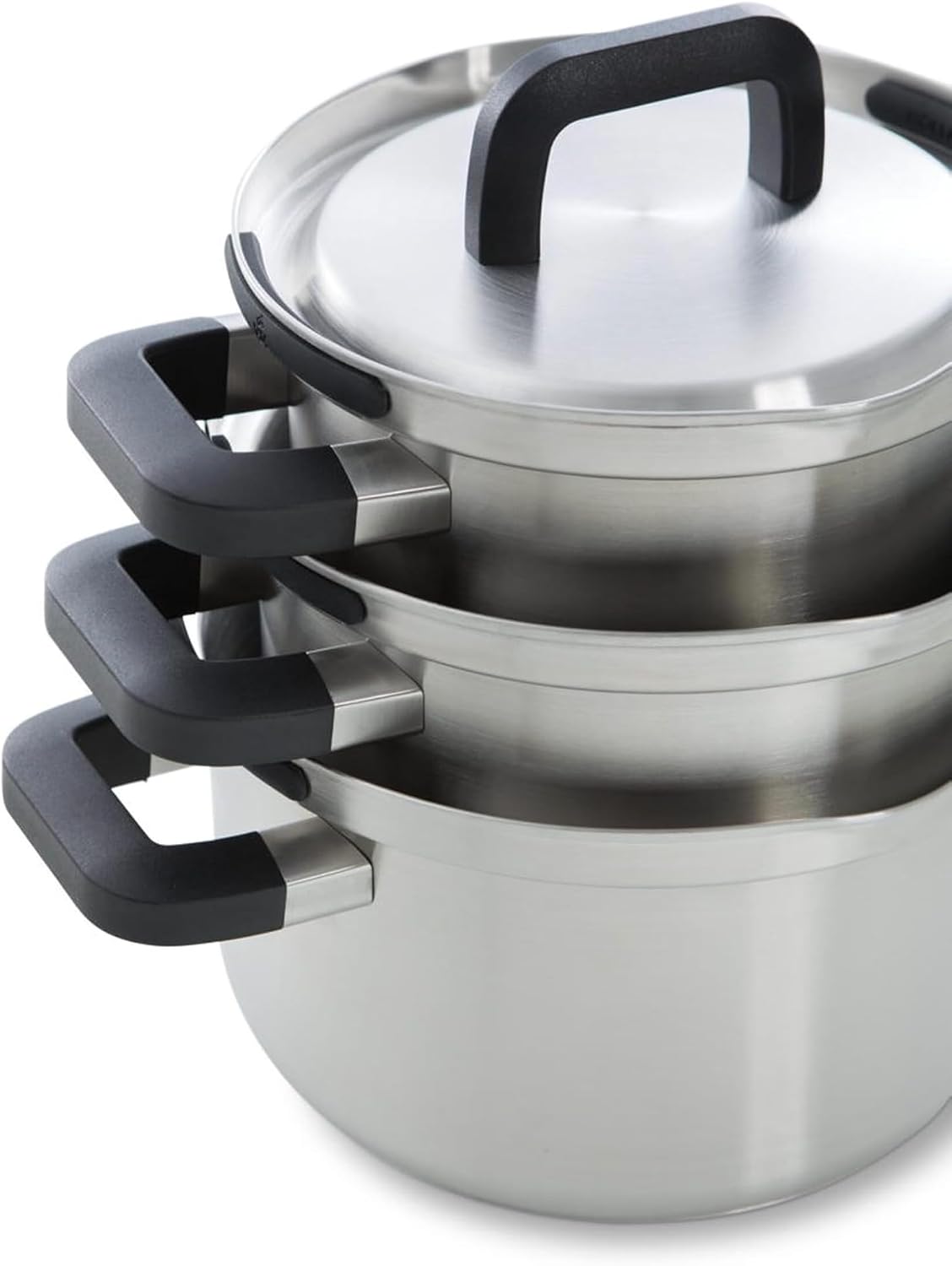 Cookware BV 123 Cooking Pot Set 4 Pieces Flow Cool