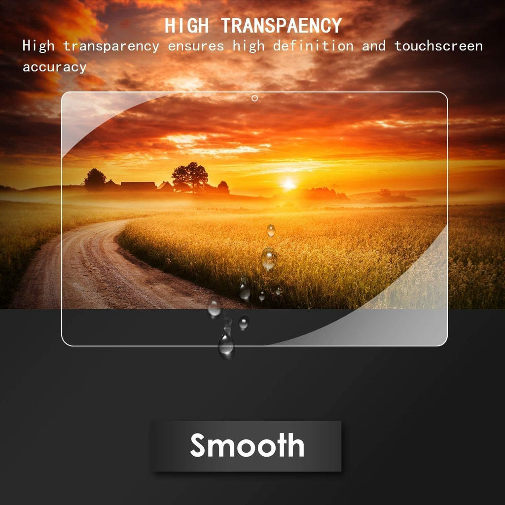 Square Terminal Screen Protector（Model：B07NPNNQLN）, Tempered Glass [ Scratch-Resistant ] [ Touch Sensitive ] [ Easy Install ] 9H Hardness HD Clear Screen Protector for Square Terminal