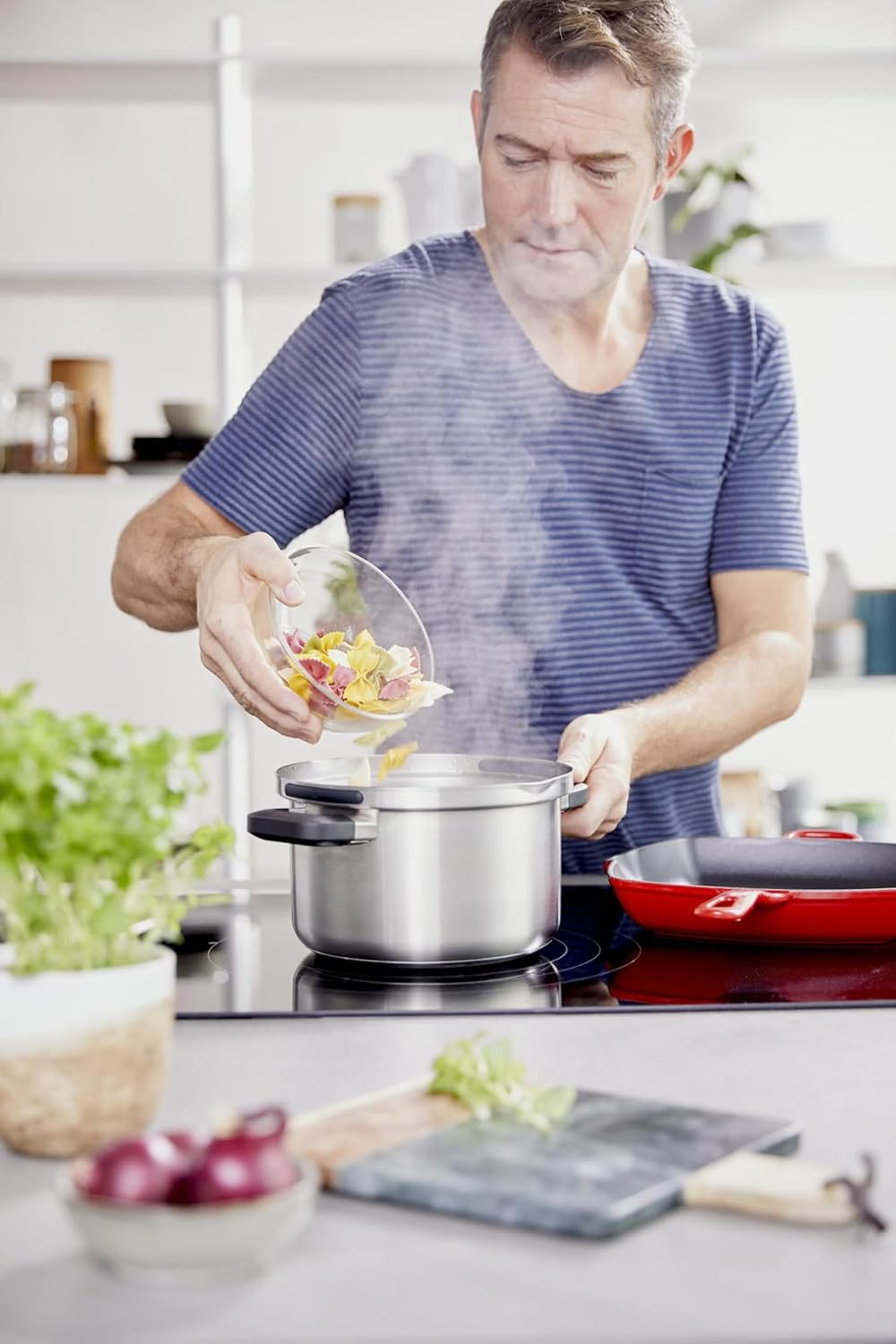 Cookware BV 123 Cooking Pot Set 4 Pieces Flow Cool